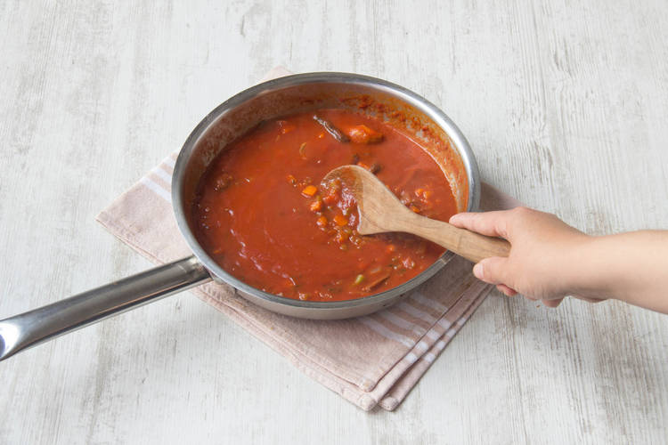 Gemüse in der Pfanne