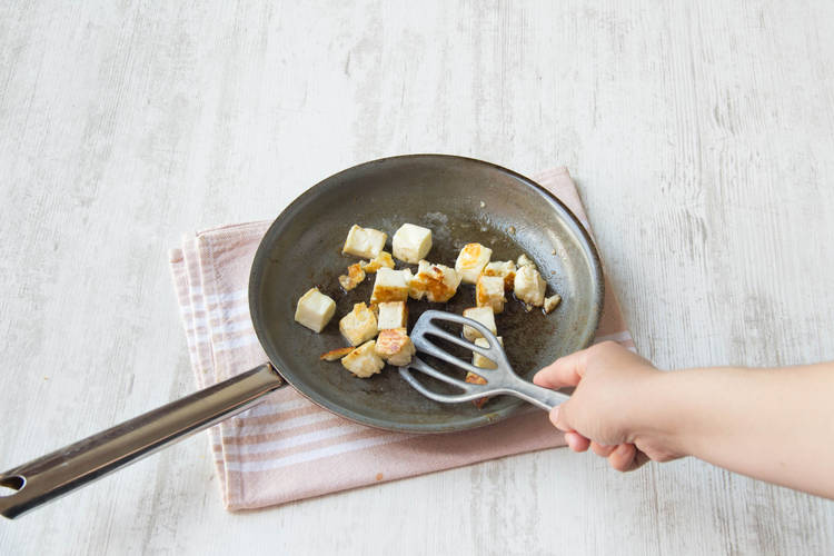 Halloumi braten