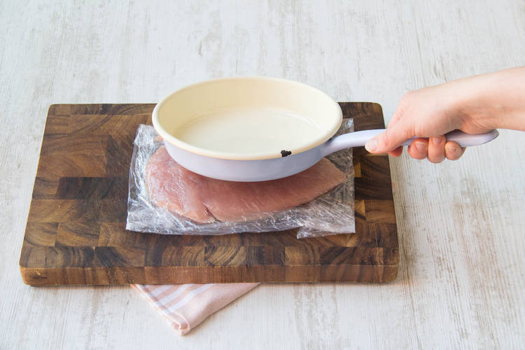 Putenbrust flacher klopfen
