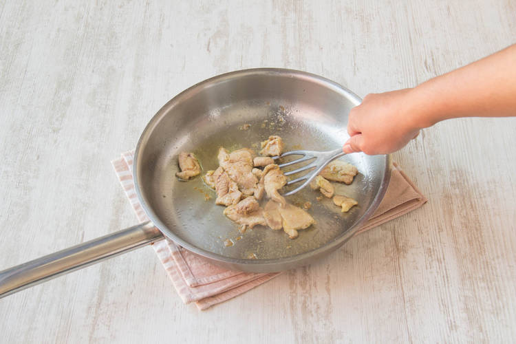 Fry pork
