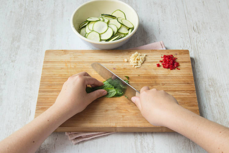 Prepare your vegetables