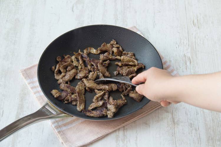 Fry your beef