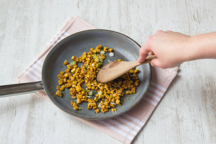 Fry corn