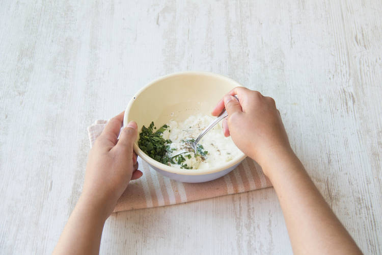 Naturjoghurt mixen