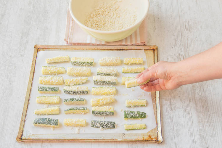 make the zucchini fries