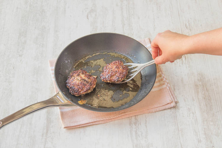 make the burgers