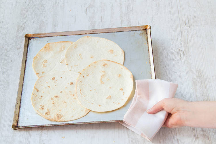 bake the tortillas