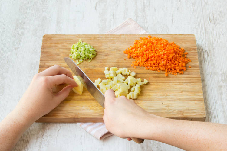 Chop your vegetables