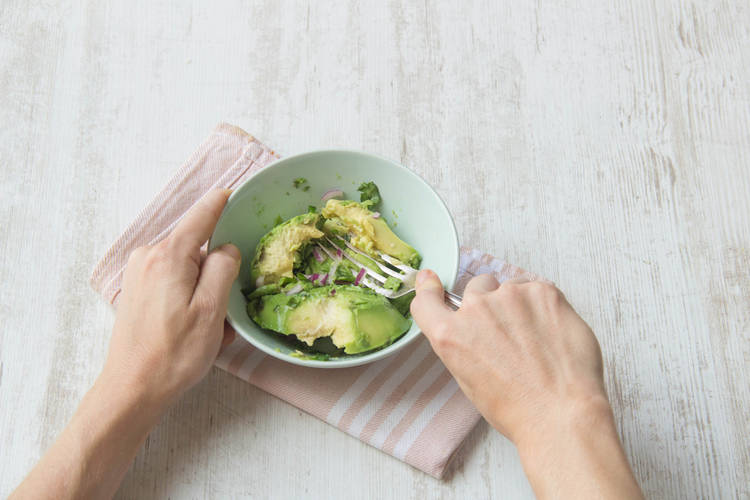 Make the guacamole