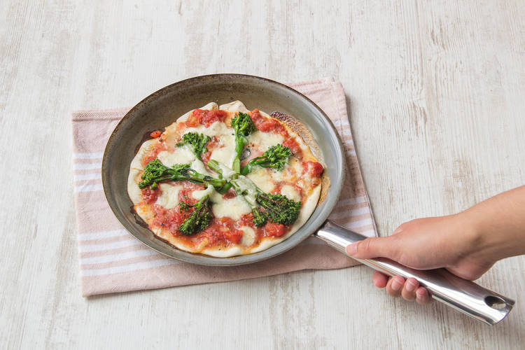 Cook your pizza