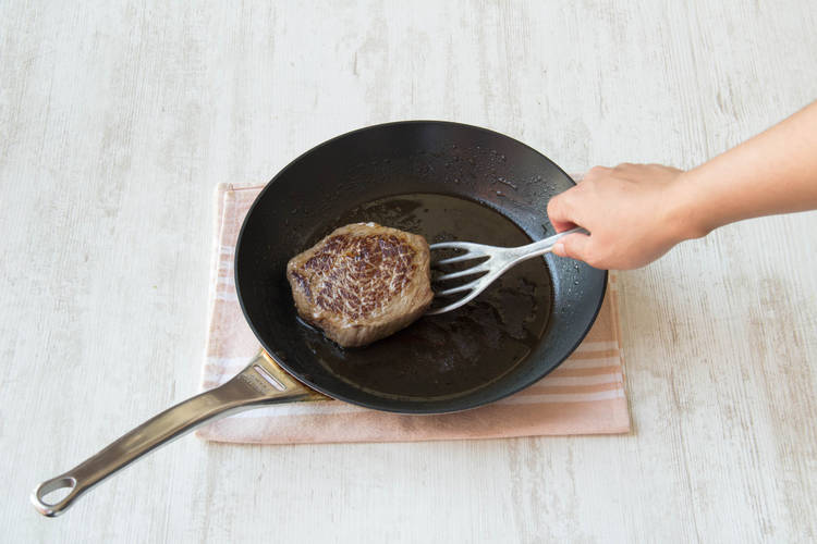 cook the steak