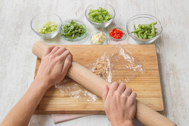 Prepare your vegetables