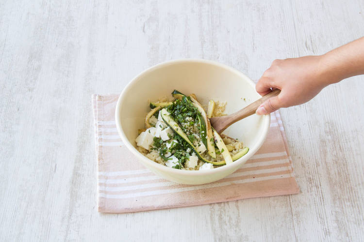 Combine your couscous ingredients