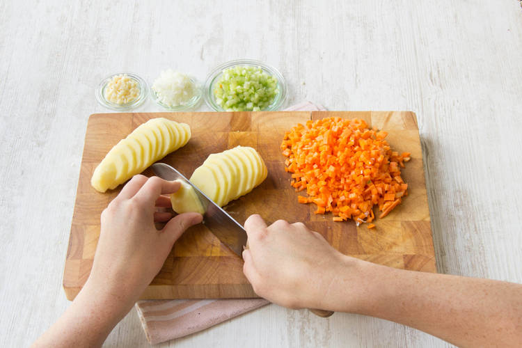 Chop your veggies