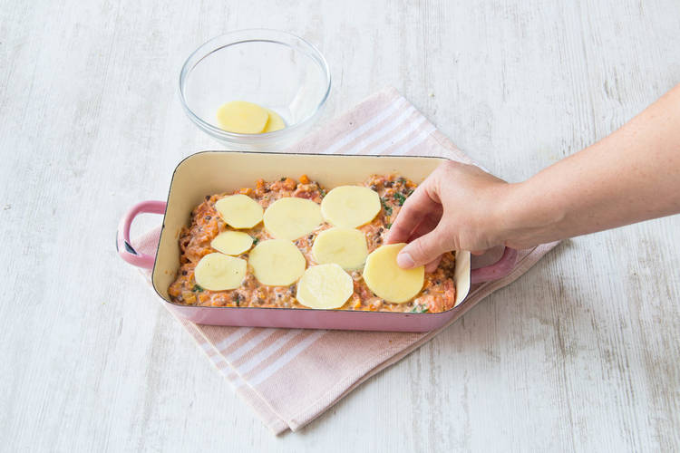 Layer your potatoes