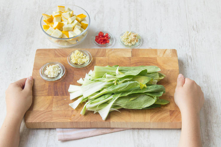 Pak Choi zubereiten