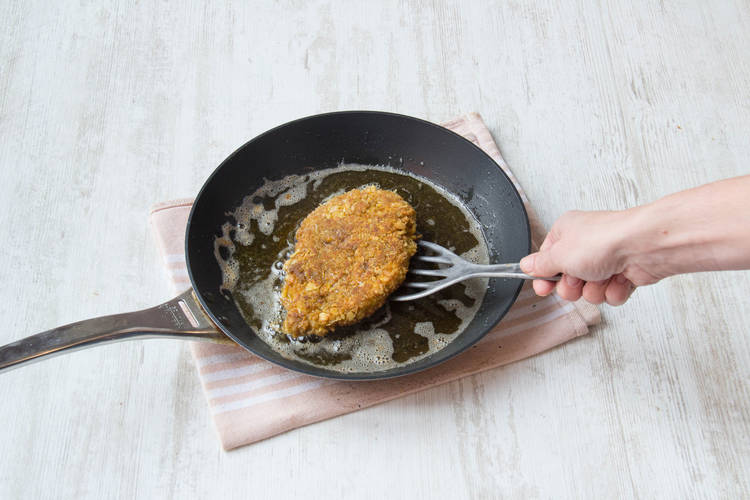 Bak de schnitzel