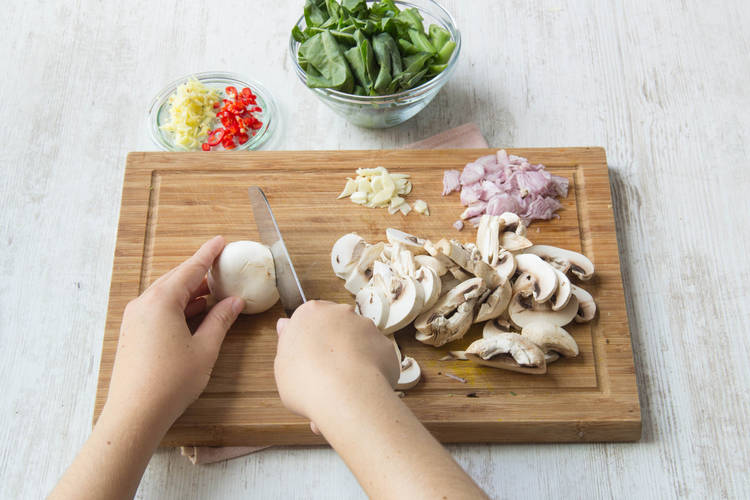 Prep the ingredients