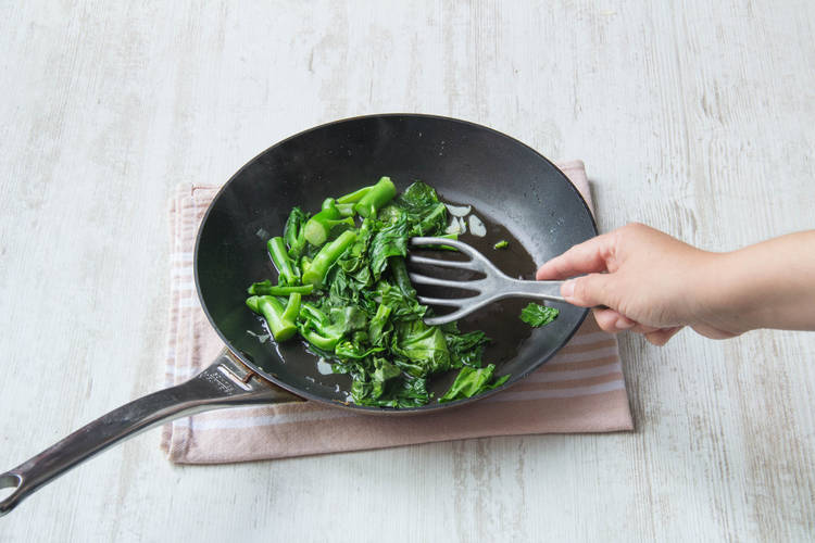 Cook the broccoli