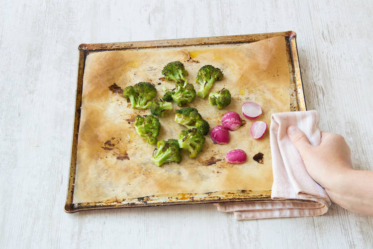 Roast the veggies