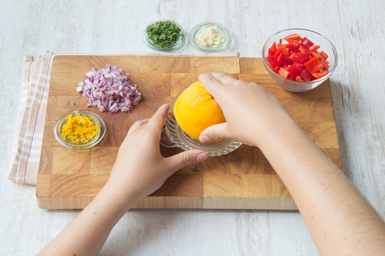 Prepare your fruit and veggies