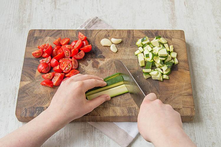 Prepare veggies