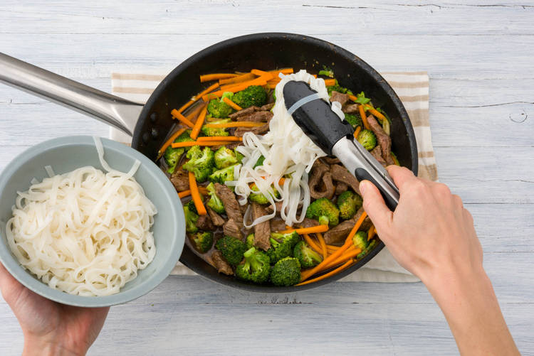 Combine all ingredients together in the pan