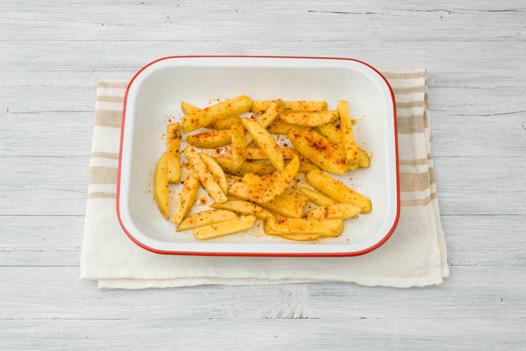 Kruid de aardappelen