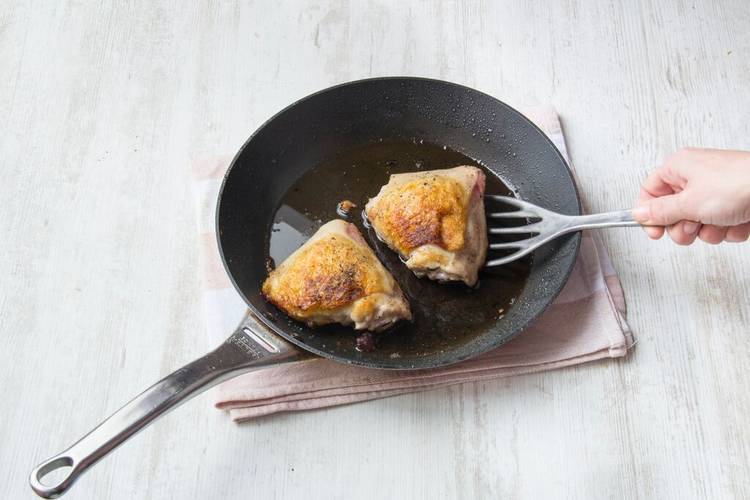 Cook the chicken