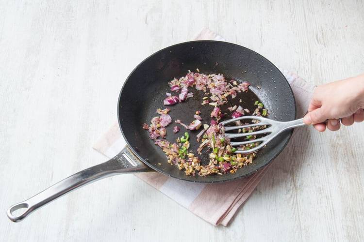 Cook the aromatics