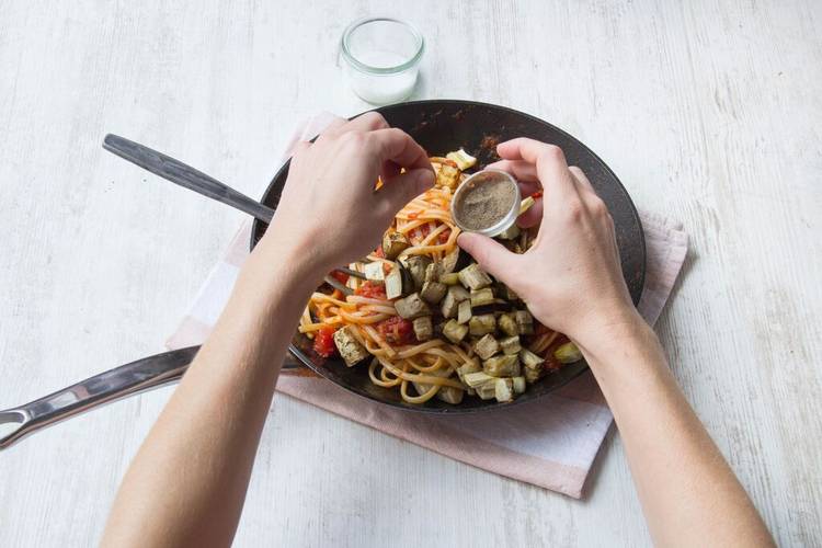 Finish the pasta