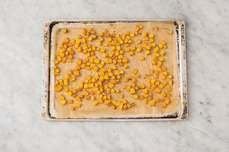 Roast the pumpkin