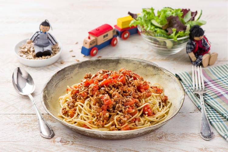 Serveer de maaltijd, eet smakelijk!