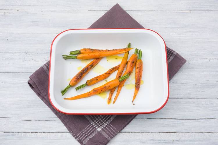 Roast the carrots
