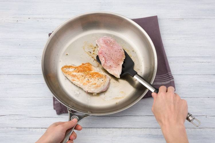 Cook the chicken