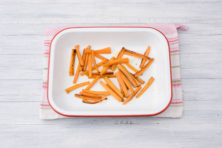 Roast the carrots
