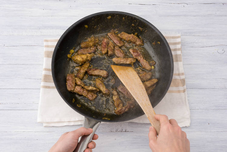 Cook the steak