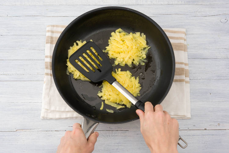 Cook the rosti