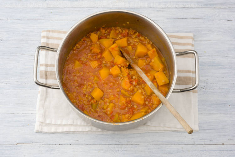 Simmer the dahl