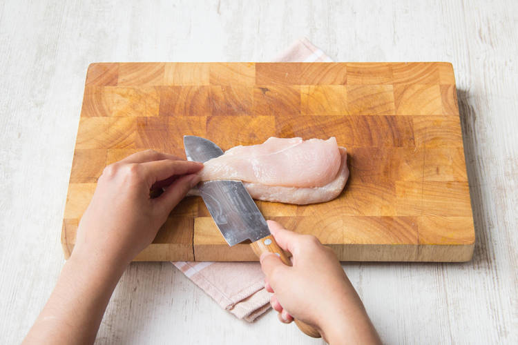 Prepare the chicken