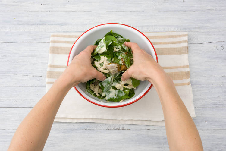 Toss the salad
