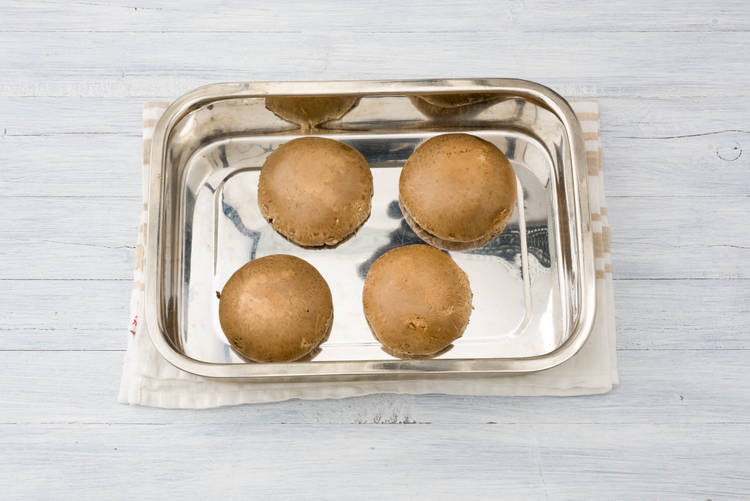 Bake mushrooms