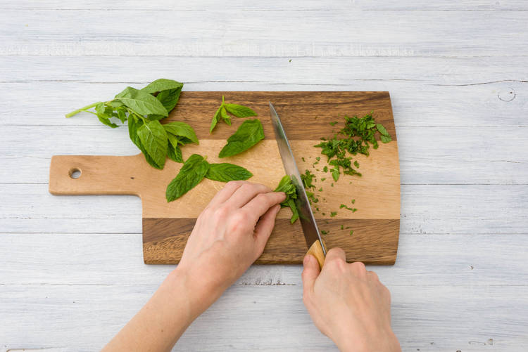 chop your herbs