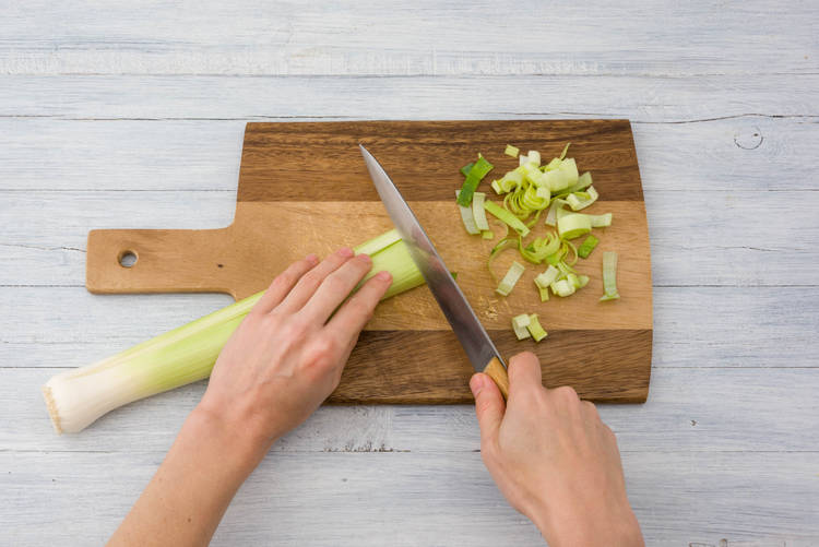 Chop your leek