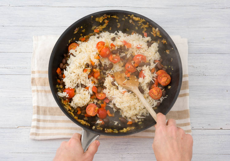 Add the rice