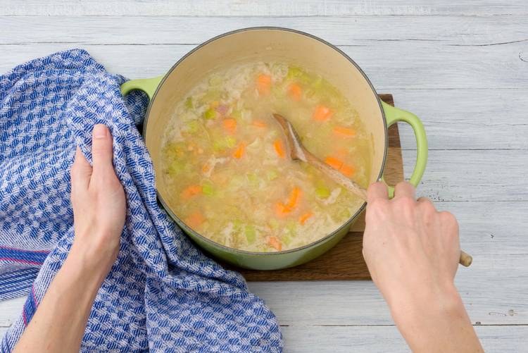 Stir your ingredients together