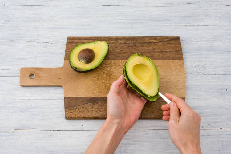 Prepare your avocado
