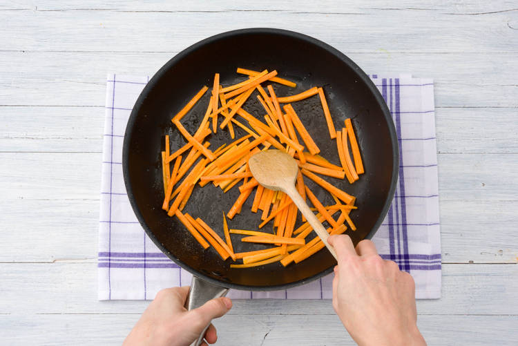 Cook the carrot