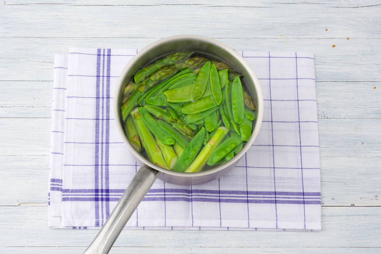 Cook the veggies