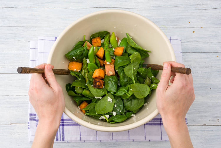 Toss the salad